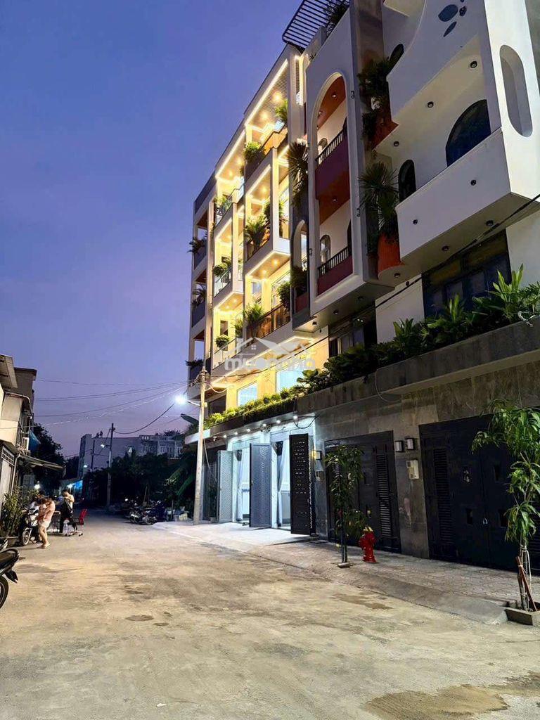 Xã lỗ siêu phẩm 4m x 15m. 4 tầng 1/ hẻm nhựa 8m thông thạng xuân 25 - 4