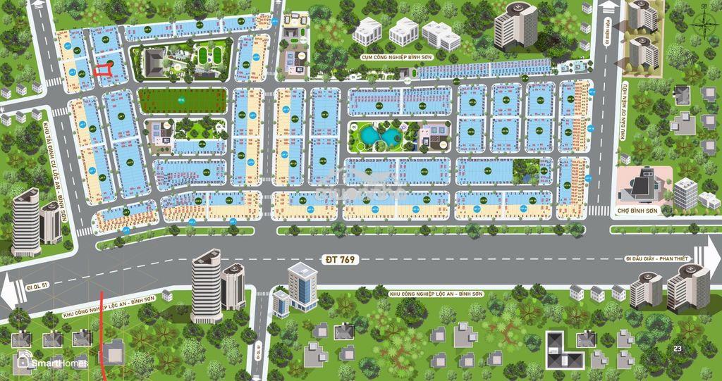 Bán đất nền 100m2 dự án stc long thành, kề sát sân bay long thành - Ảnh 2