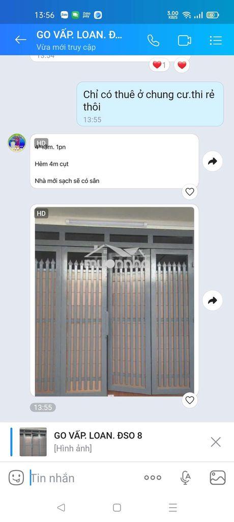 Cho thuê nhà gồm 1 trệt một lầu.bep ăn phòng máy lạnh - Ảnh 2