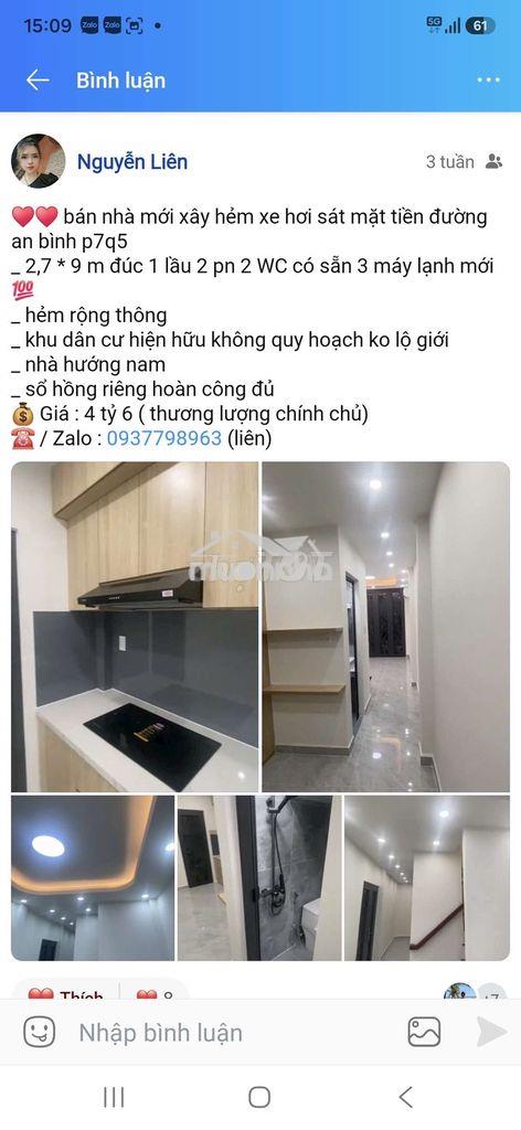 Nhà bán chính chủ - 3