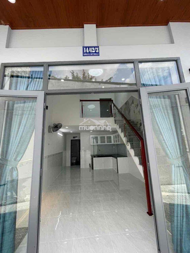 Bán nhà 4x10,đúc lửng,1tỷ850tr ,sổ chung,hiệp thành 43.q12