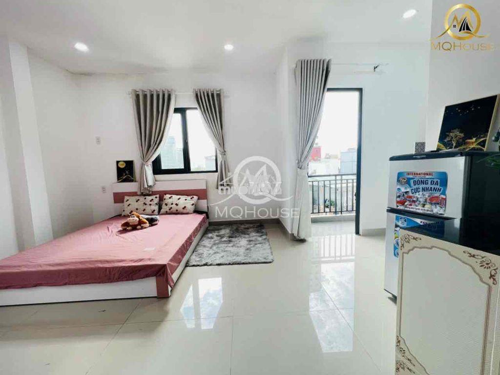 Căn hộ studio ban công rộng gần 40m2 có thang máy gần cầu thị nghè - Ảnh 2