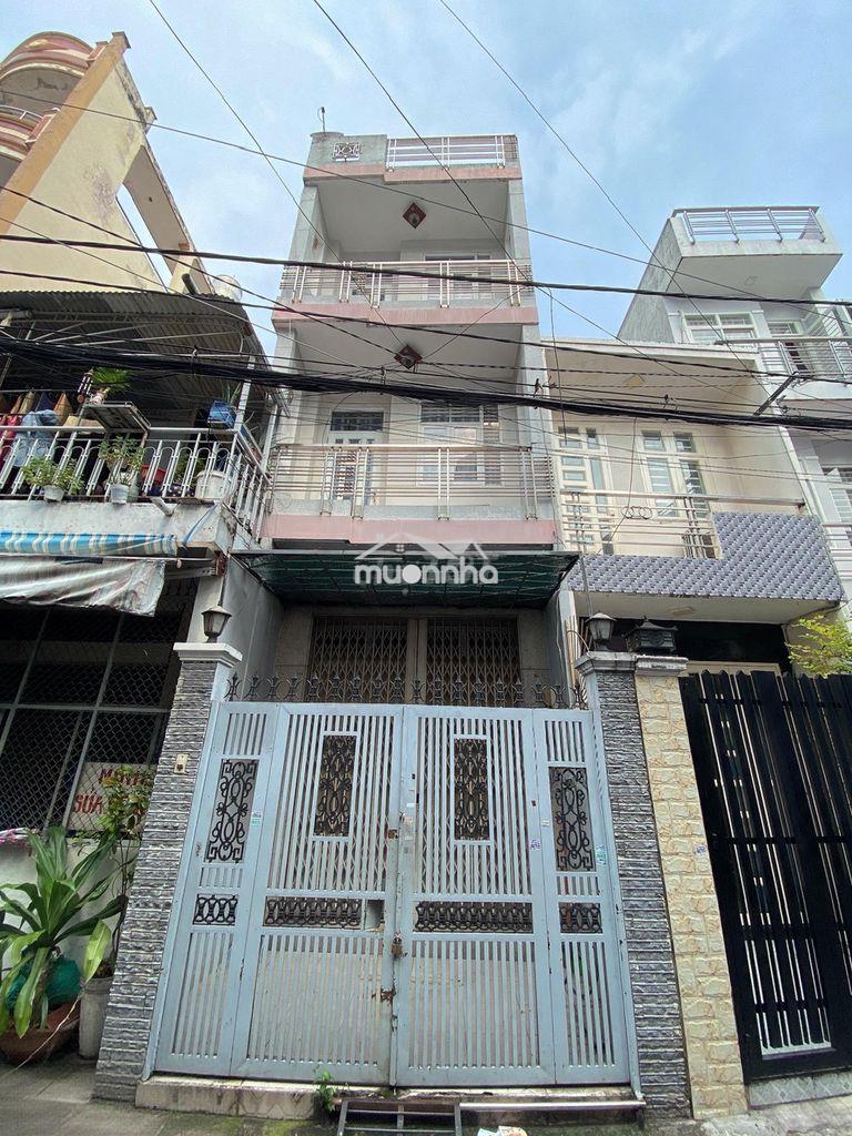 Nhà 4 tầng đường hồng lạc, hẻm xe hơi 5m thông, 42m2, nở hậu tài lộc