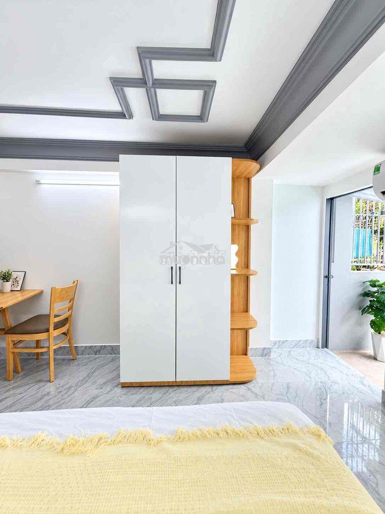 Cho thuê căn hộ dịch vụ studio ban công gò vấp - Ảnh 3