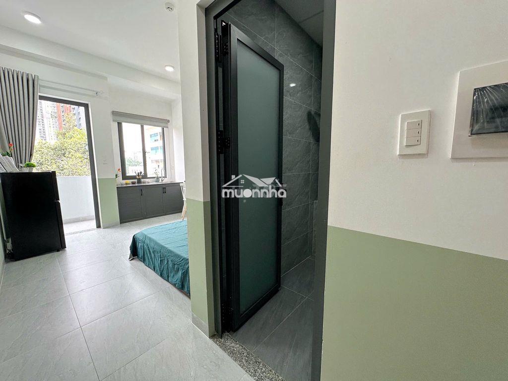 Studio full nội thất mới keng tách bếp ban công riêng - đảo kim cương - Ảnh 2