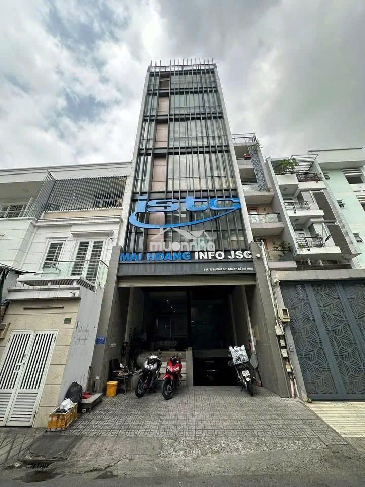 Cho thuê tòa nhà hxh đường 3/2 q10 - 6x25m, hầm 6 lầu, tm, pccc
