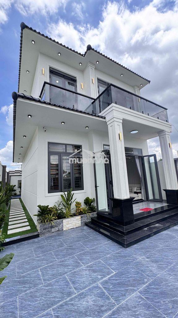 Bán biệt thự 8m x 20m xã đông thạnh _giá 7 tỷ 500 - Ảnh 3