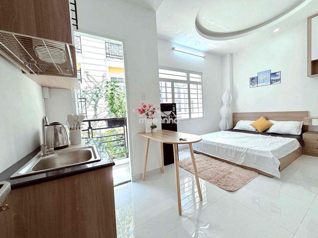 🔥 Studio ban công – full nội thất – nguyễn xí – 2 cửa sổ thoáng - Ảnh 2