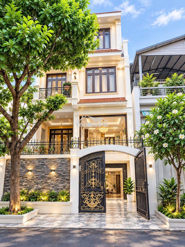 Cho thuê biệt thự khu khu phạm huy thông 4 tầng 7pn_khu dân trí cao