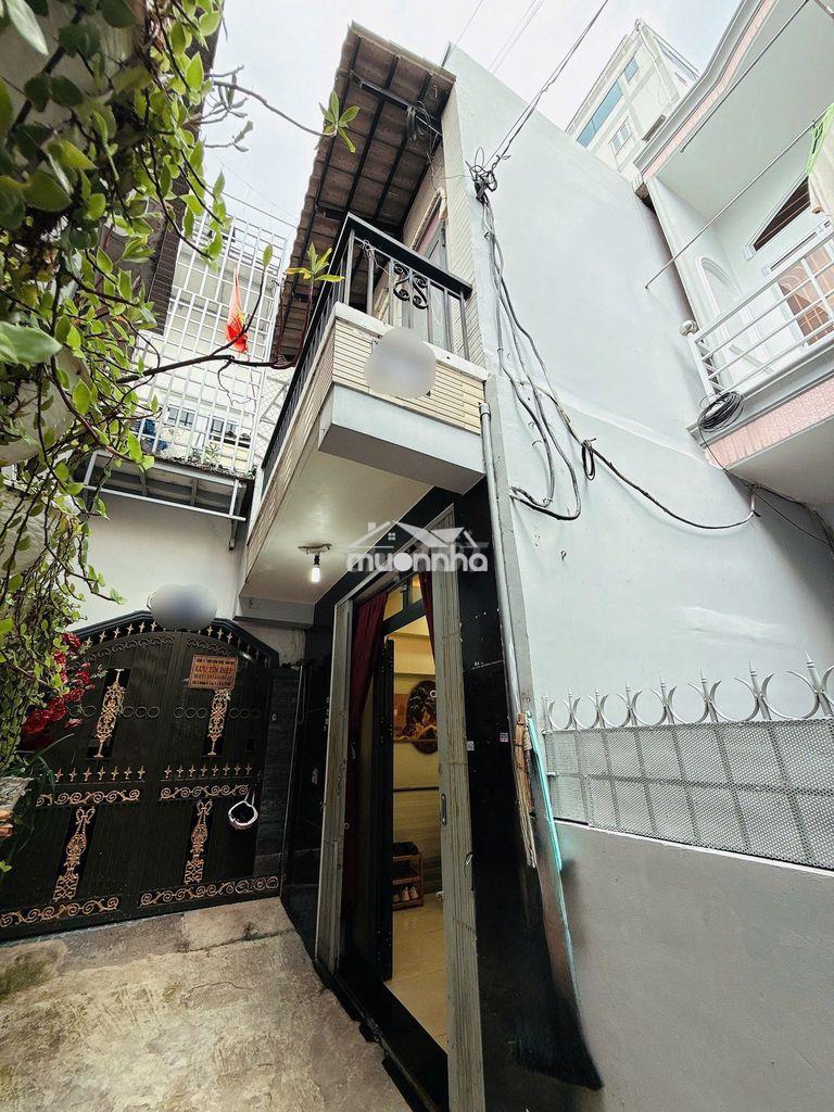 Bán nhà sạch mới hẻm 166 đường dương bá trạc p2 q8