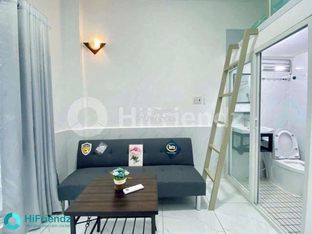 Phòng trọ cóc gác đầy đủ nội thất cửa sổ trời thoáng mát - Ảnh 3