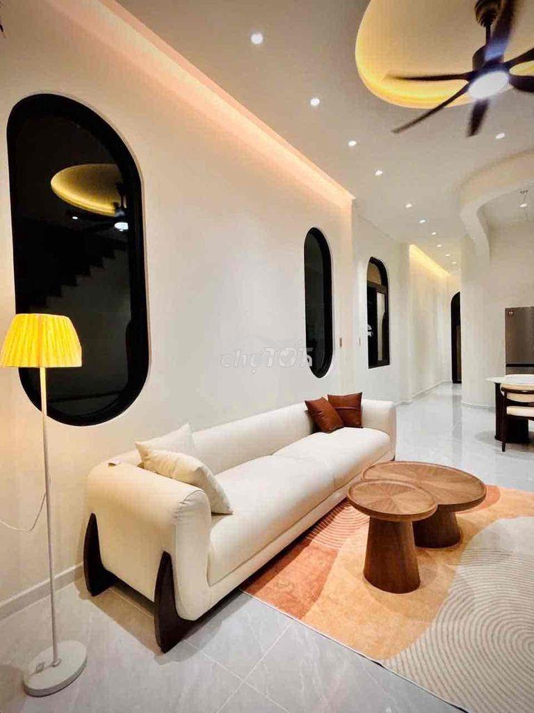Nhà 2 mặt tiền phú mỹ . full nội thất sân ô tô gần chợ - Ảnh 3