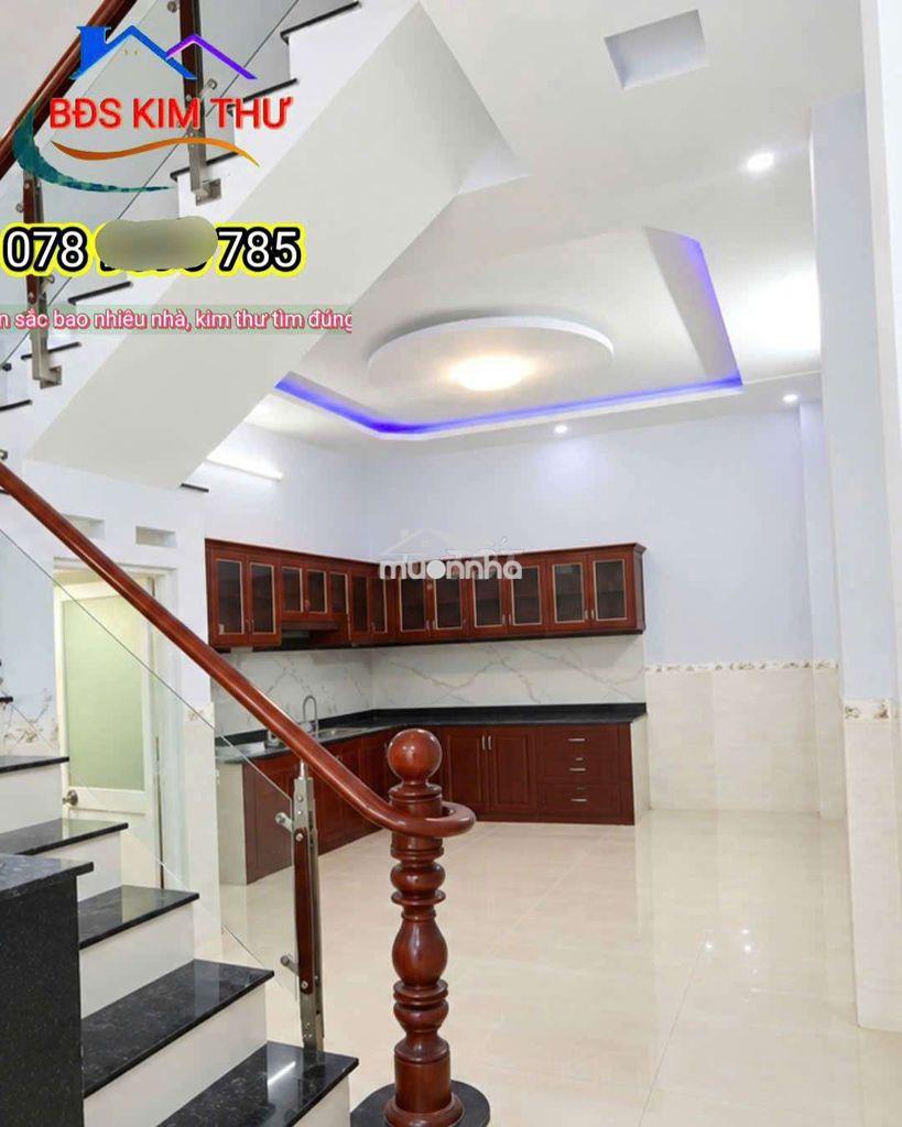 ✅Nhà mới đẹp 1trệt 3lầu sân thượng( 4pn 5wc  ) giáp tên lửa - 2