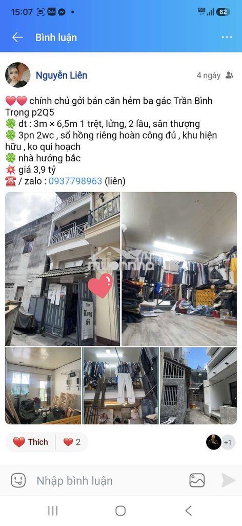 Nhà bán chính chủ - 4