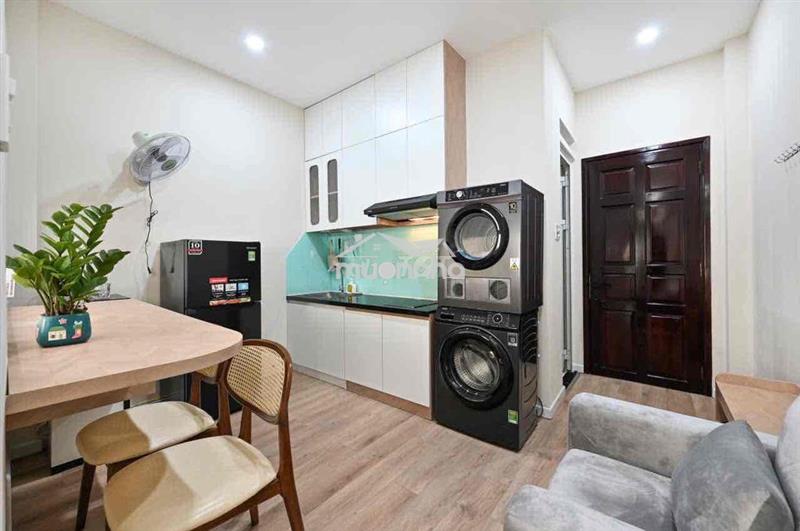 Căn hộ 1 phòng ngủ - 1 phòng khách - đầy đủ tiện nghi - bancol thoáng