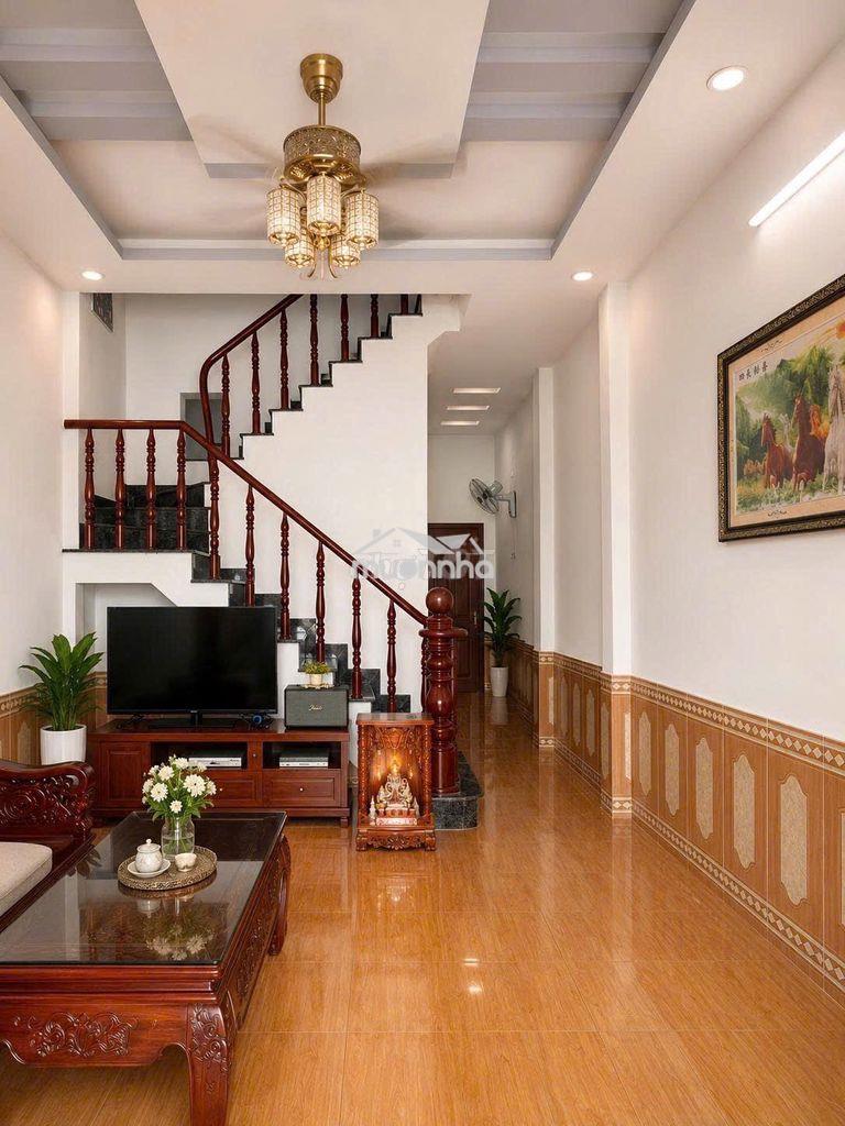 Bán nhà trệt lầu hoàn công giá rẻ gần ngã tư bình trị - bicosi dĩ an - 2