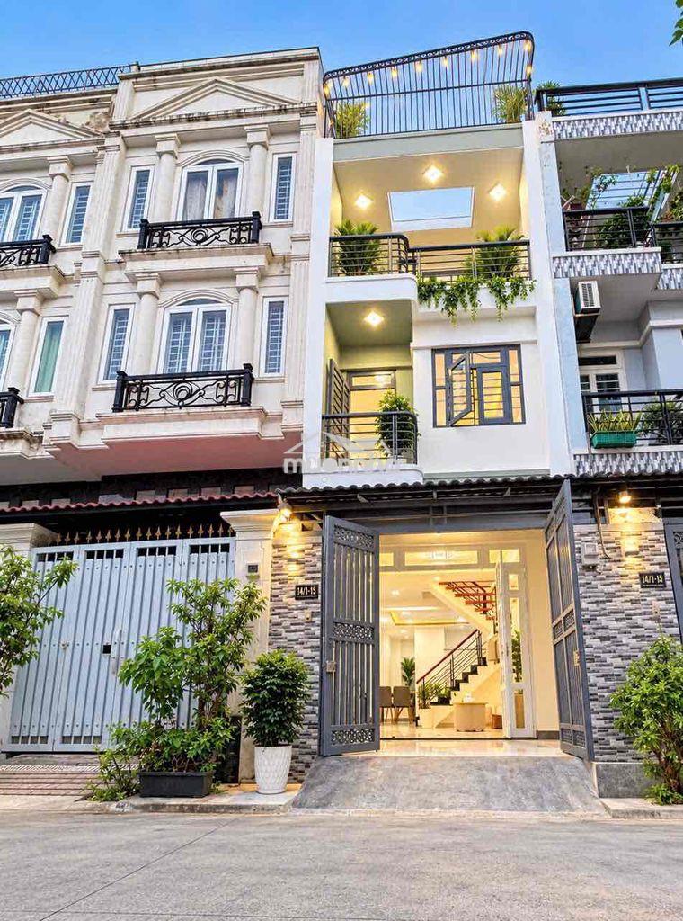 Bán nhà đúc 2 lầu thạnh lộc 19