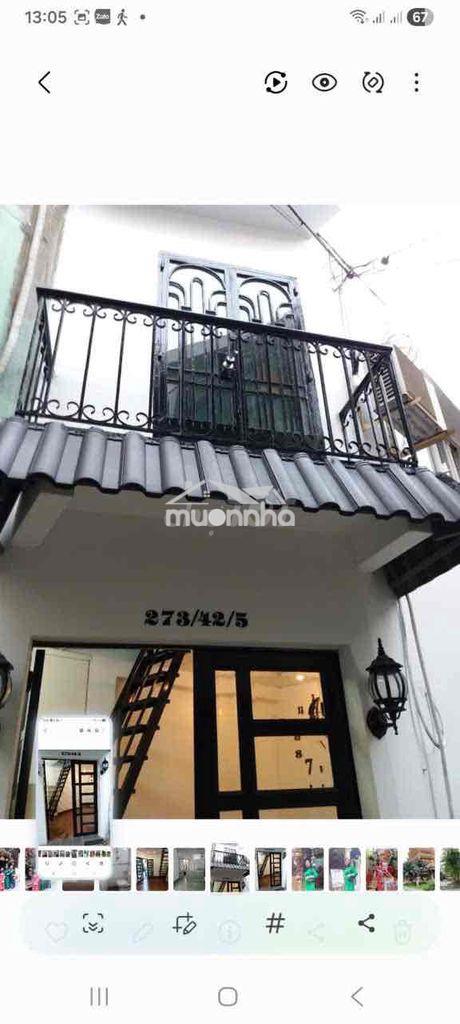 Cho thuê nhà nguyễn văn đậu , giá 6,5tr (chính chủ)