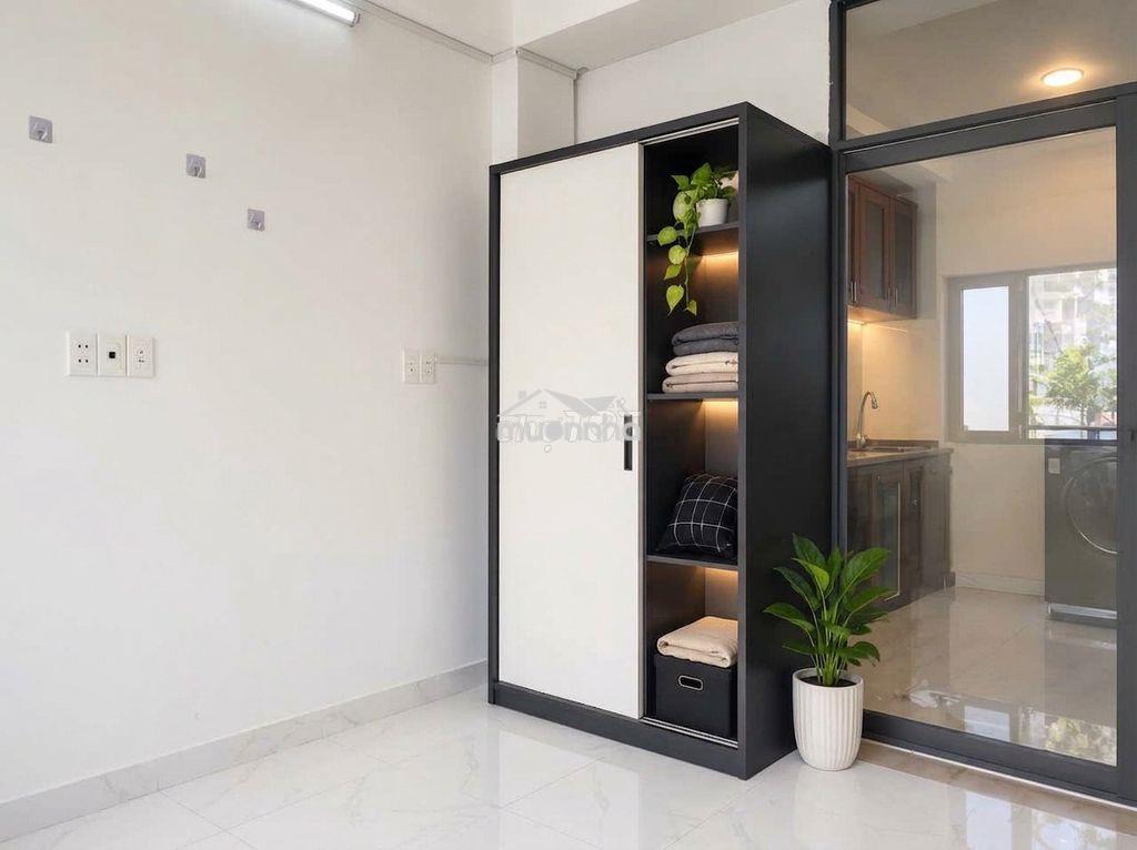 1 phòng ngủ tách bếp-máy giặt riêng-cửa sổ thoáng-hẻm xh thông hồng hà - Ảnh 3