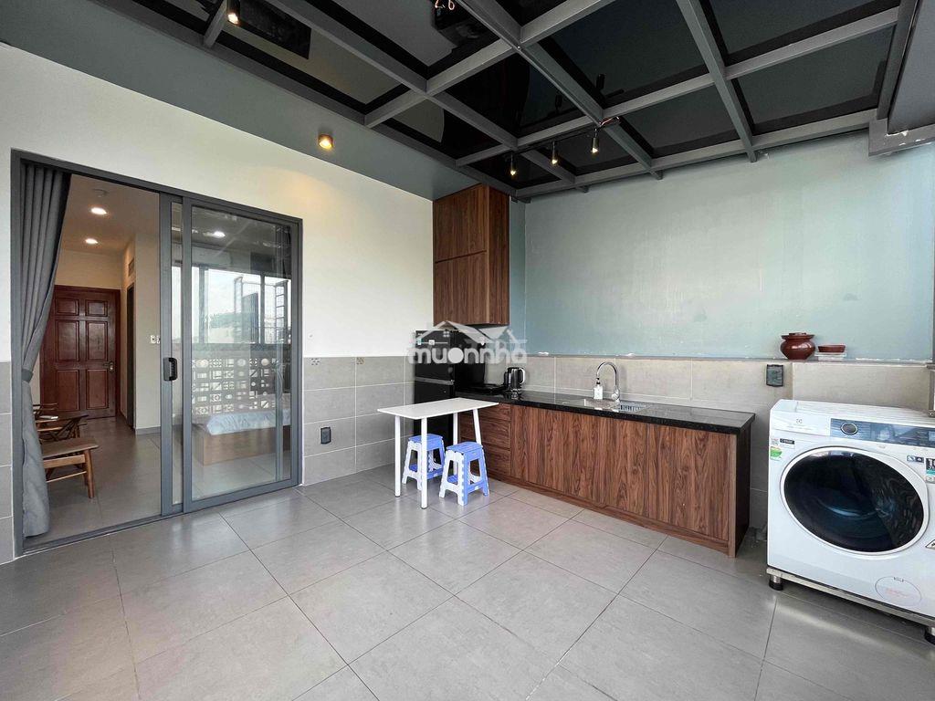 Căn hộ 1pn tách bếp 50m2 thang máy ngay mặt tiền hùng vương quận 5 - Ảnh 2
