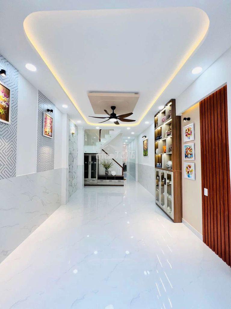 Nhà mới thiết kế hiện đại - 3 tầng btct - dt khủng vị trí đẹp - Ảnh 2
