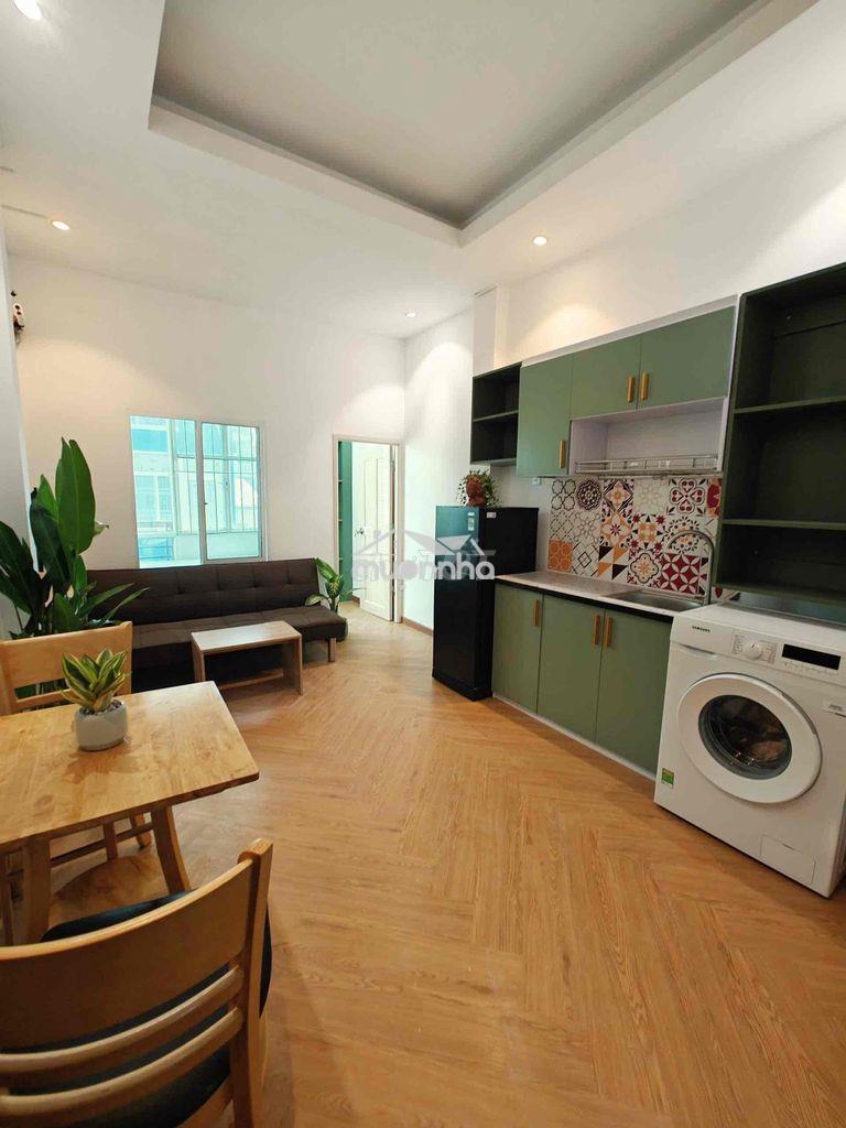 Cho thuê 1pn(45m2) tách bếp - máy giặt riêng nguyễn đình chiểu q3