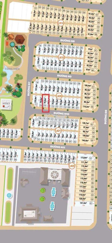75m chỉ 1.3 tỷ sở hữu đất nền sổ đỏ, không cần phải xây nhà - Ảnh 2