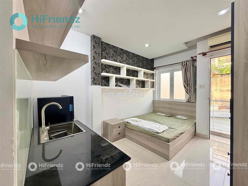🔥Studio ban công mới đầy đủ nội thất giá rẻ ngay trung tâm sát quận 3
