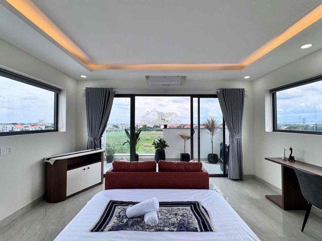 ⚜️Căn hộ 1 phòng ngủ ban công⚜️ - full nội thất -  gần đảo kc - Ảnh 2