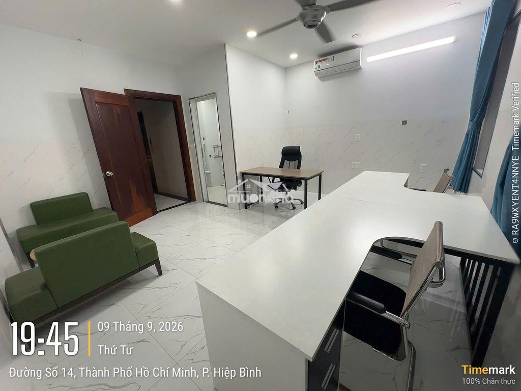 Kđt vạn phúc city. cho thuê văn phòng 25m2 5.5tr full nội thất - Ảnh 2