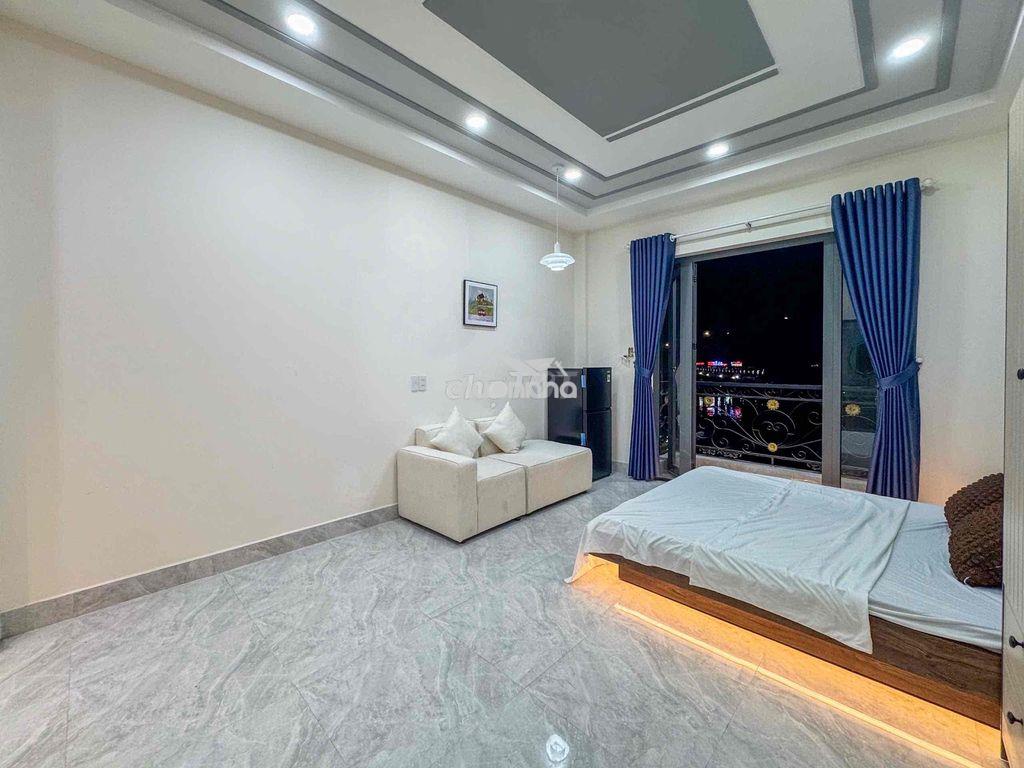 Studio ban công full nội thất siêu mát ngay emart phan văn trị - Ảnh 3