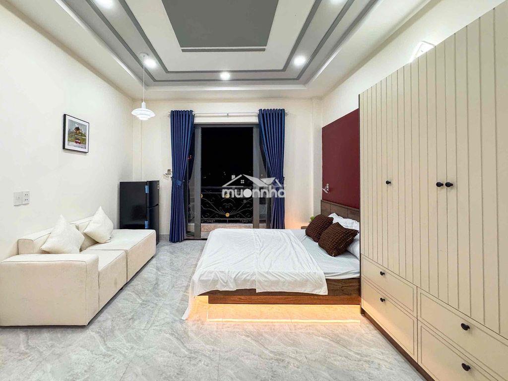 Studio ban công full nội thất siêu mát ngay emart phan văn trị - Ảnh 2