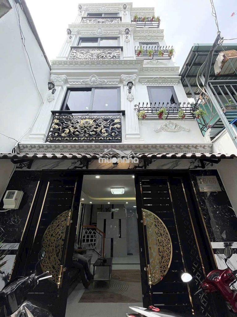 Bán nhà 5 tầng xây mới gần phạm văn đồng giá 6 tỷ 200