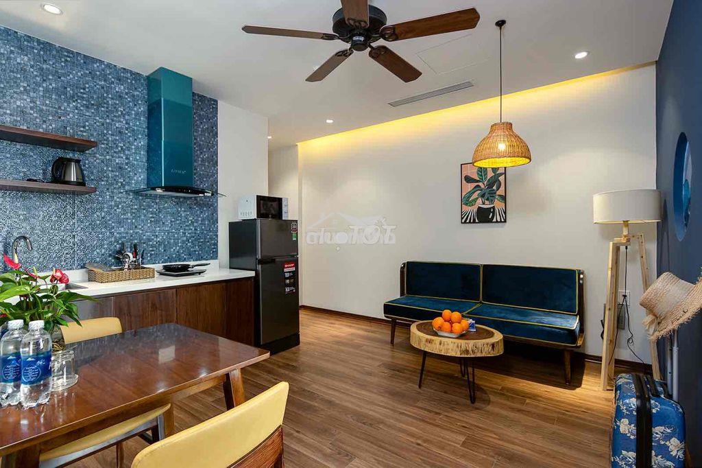 2 phòng ngủ tại trần hưng đạo. ban công , máy giặt riêng. - Ảnh 3
