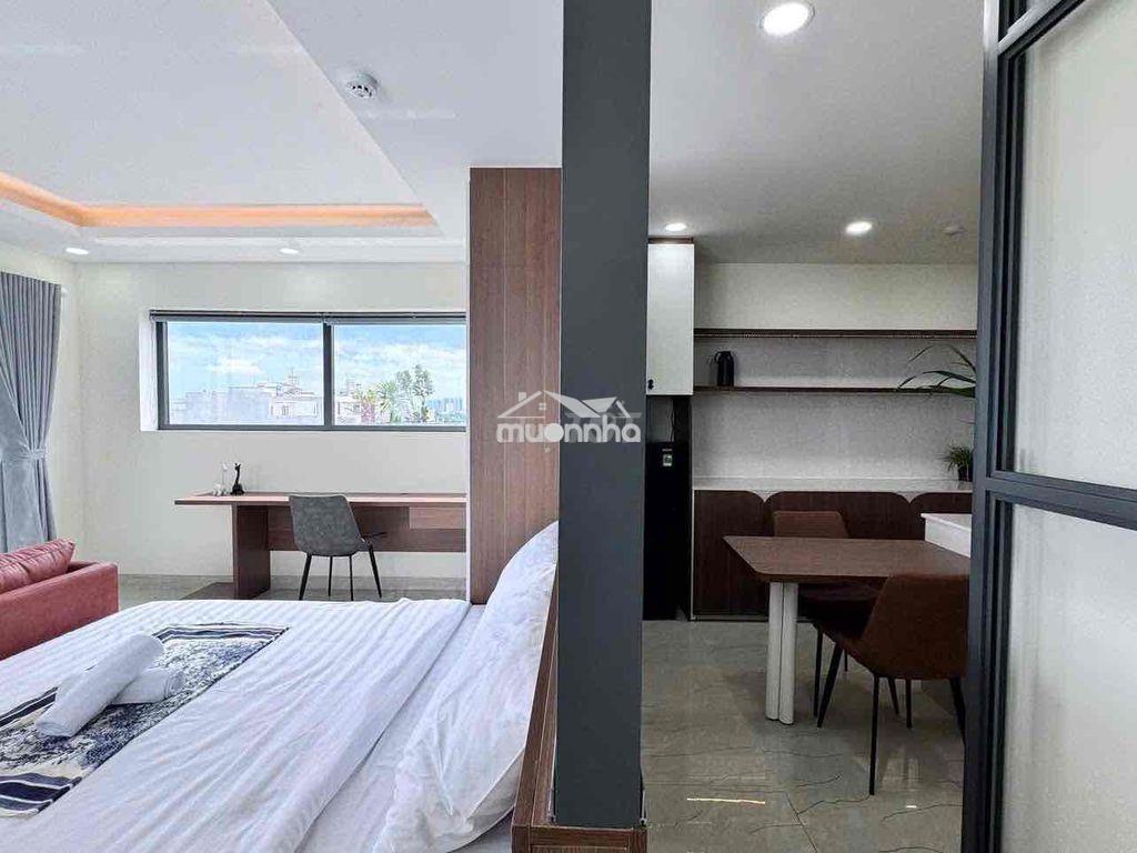⚜️Căn hộ 1 phòng ngủ ban công⚜️ - full nội thất -  gần đảo kc - Ảnh 3