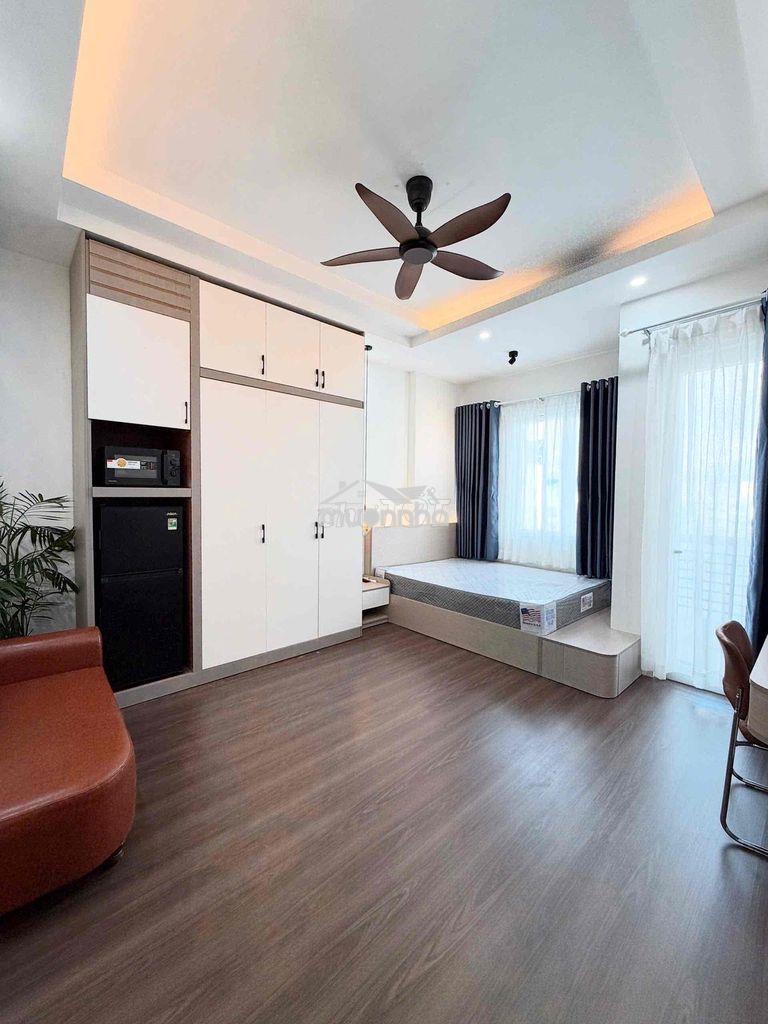 Căn hộ 1pn 40m2 mới 100% tách bếp - ký con q1, gần đh văn lang, metro