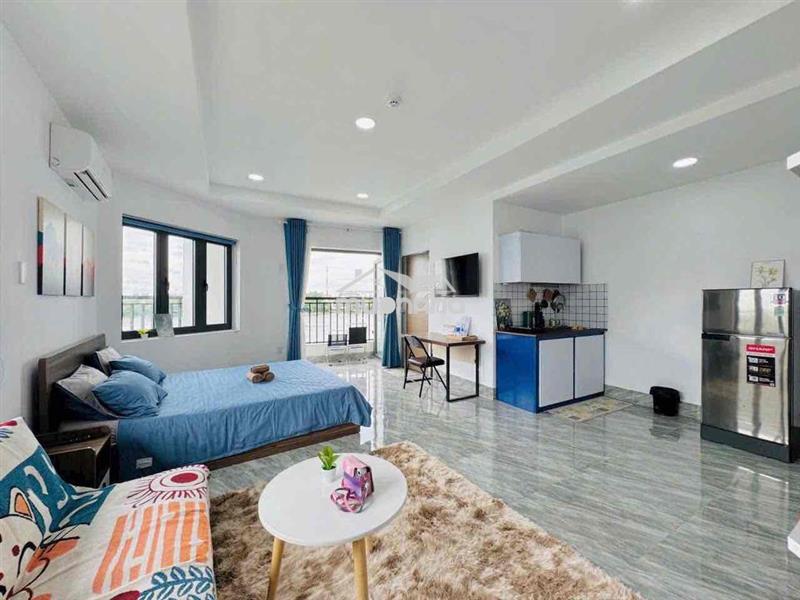 Studio ban công _ full nội thất ngay hiệp thành - mới 100%