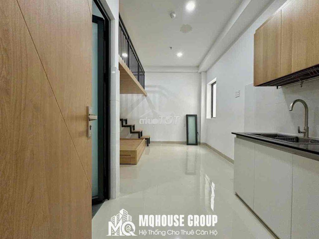 Duplex 2 không gian ngủ ngay cổng sau đh văn lang, emart phan văn trị - Ảnh 2