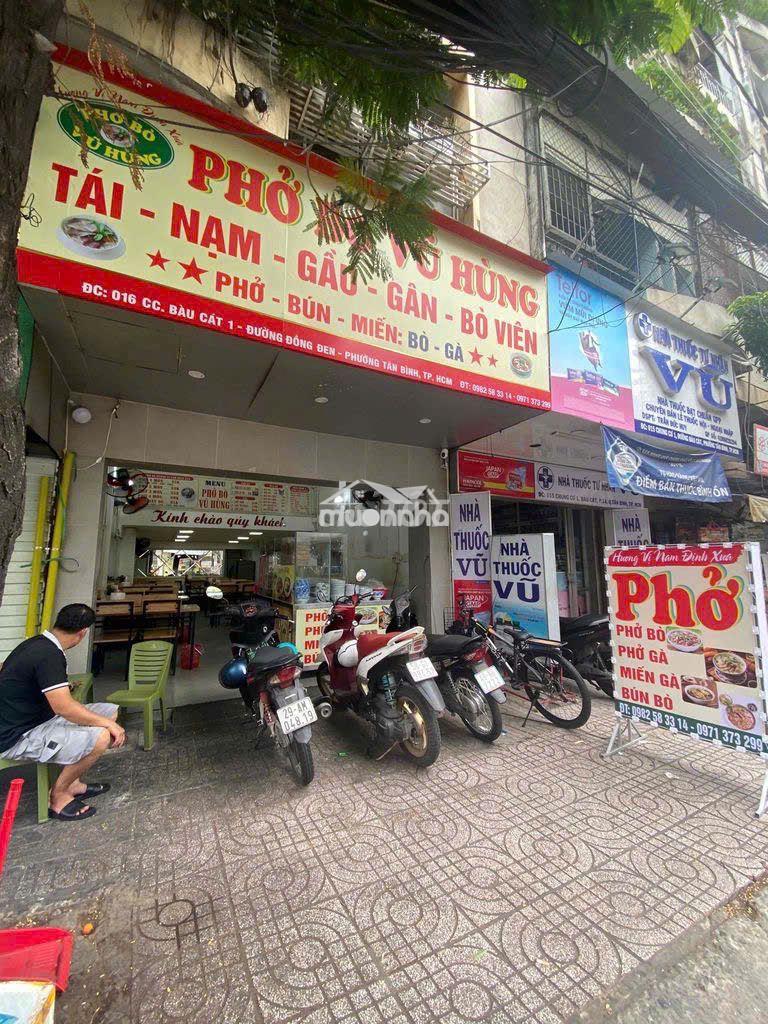 Bán căn hộ tầng trệt mặt tiền đường đồng đen, chung cư bàu cát 1 - Ảnh 3