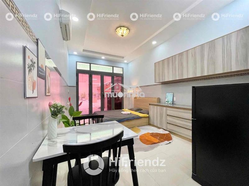 Cho thuê căn hộ dịch vụ dưới trệt full nội thất ngay aeon bình tân
