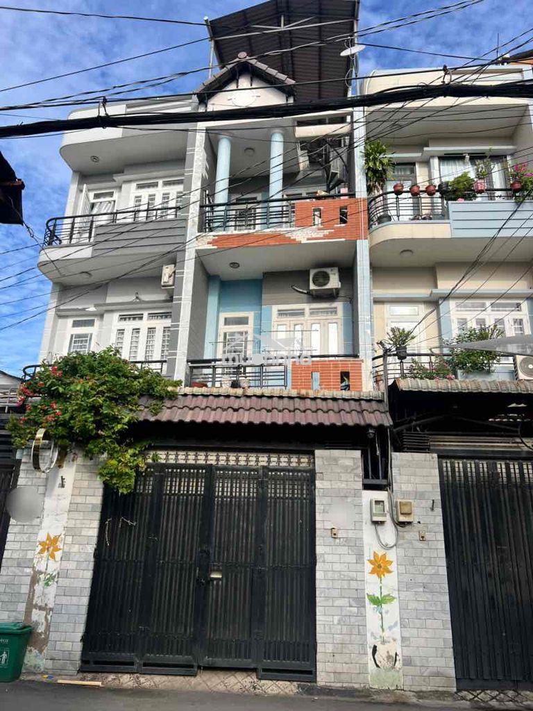 Nhà 1t3l 57m2 4pn 3wc mặt tiền pla gần tây hoà- xa lộ hà nội