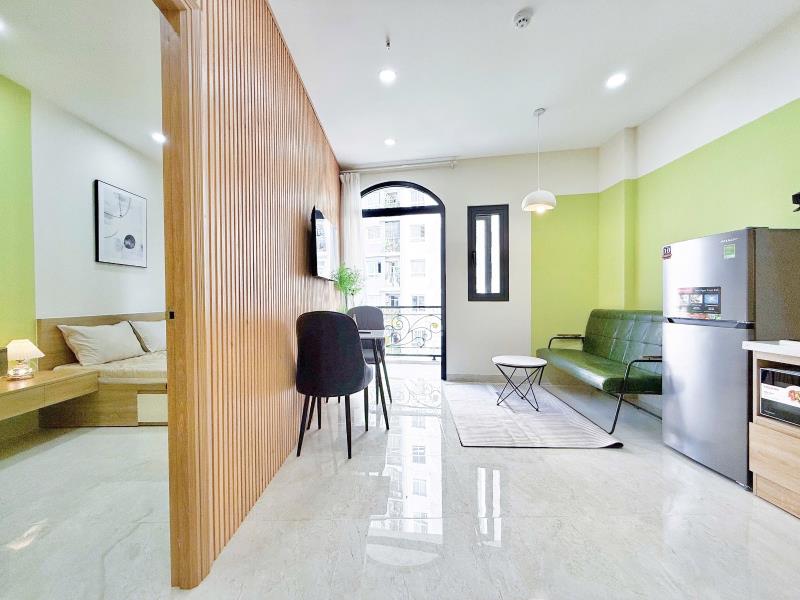 🔥Khai trương căn hộ 1pn 50m2 ban công – nguyễn văn công | gần sân bay tân sơn nhất