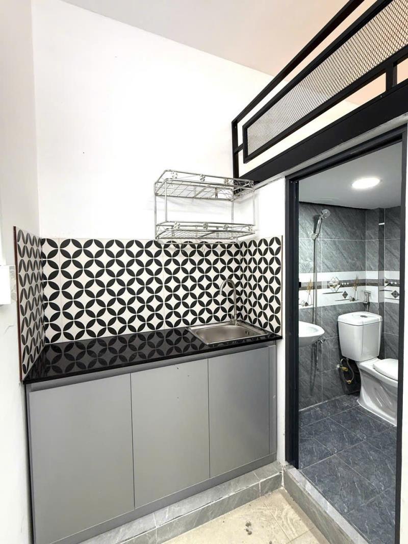 Phòng duplex rộng 25m2_gác cao_có cửa sổ_đường chu văn an_gần hutech_văn lang_iuh_uef_ngã tư hàng xanh - Ảnh 4