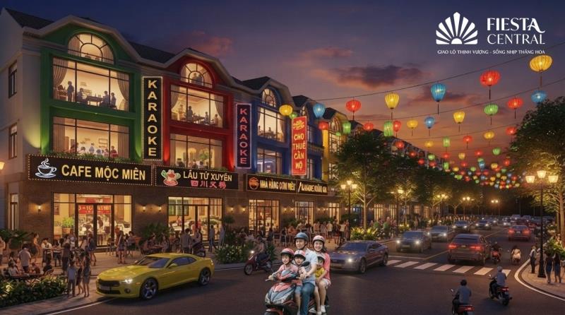 Nhà phố fiesta central – điểm chạm của nhịp sống hiện đại - Ảnh 3