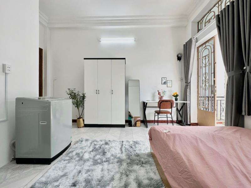 ✨Cho thuê căn hộ - 35m² - có ban công – full nội thất – máy giặt riêng – gần ngã tư hàng xanh ✨ - Ảnh 2
