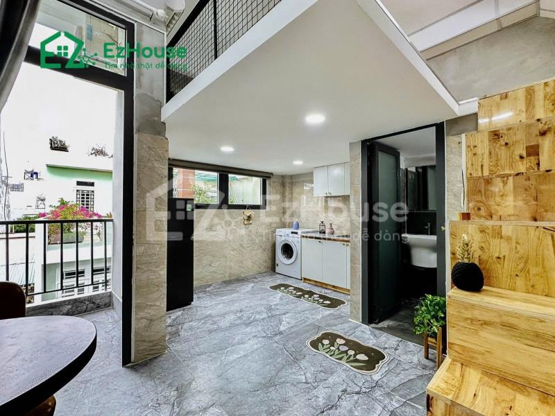 Phòng trọ dạng gác full nội thất, ban công view mặt tiền siêu đẹp p. tân sơn nhì gần đại học huit ,vhu ,gần trục lũy bán bích ,âu cơ– không gian hiện đại, thoáng mát, giá tốt - Ảnh 2