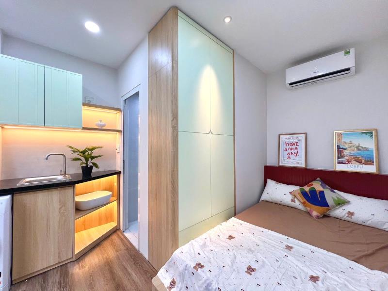 Cho thuê căn hộ 35m2 full nội thất nằm gần lotte mart sc vivo city ufm rmit tdtu nttu quận 7 - Ảnh 3