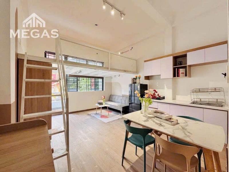 Duplex cửa sổ trời - full nội thất | cộng hoà - gần nhà ga t3 | giáp phú nhuận, quận 3