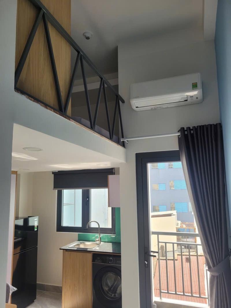 Cho thuê căn hộ duplex (gác) ban công & máy giặt riêng (gần bình thạnh - q.1) | xô viết nghệ tĩnh, bình thạnh - Ảnh 4