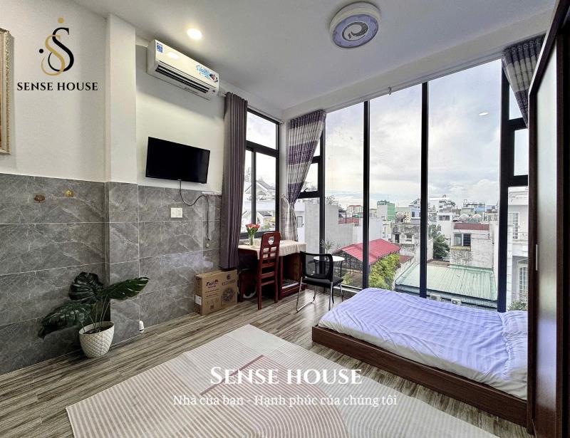 Studio view kính | ngay nguyễn sơn - wc hoang dã - full nội thất sẵn tivi, bếp điện từ - Ảnh 2